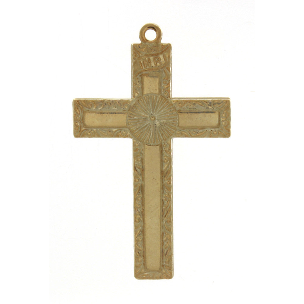 Metal Haylo Cross Pendant