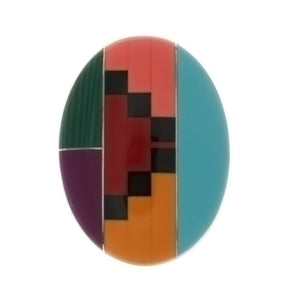 MOSAIC NUMBER 5 CABOCHONS