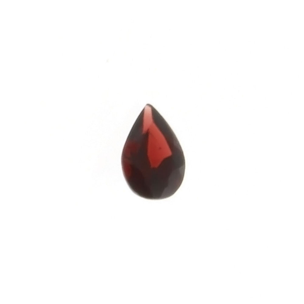 GEMSTONE GARNET RED TEARDROP FACETED GEMS – Eloxite