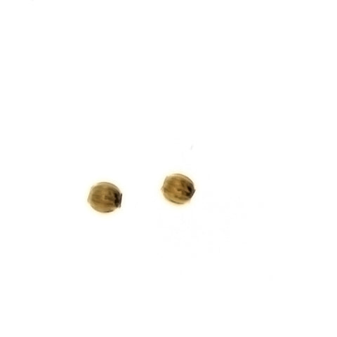SPACER BEAD ROUND 2 MM FINDING (1 DOZ)