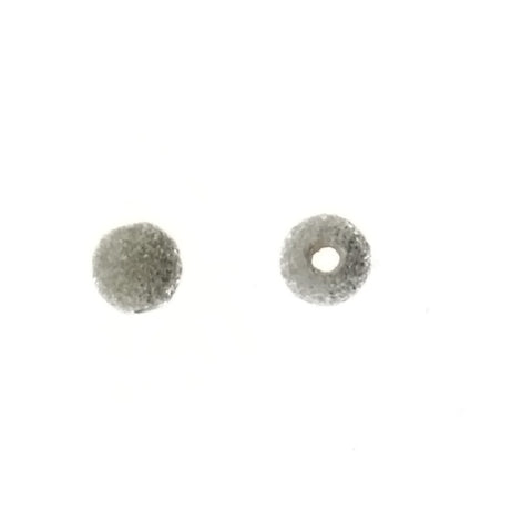 SPACER BEAD ROUND 4 MM SS FINDING (1 DOZ)