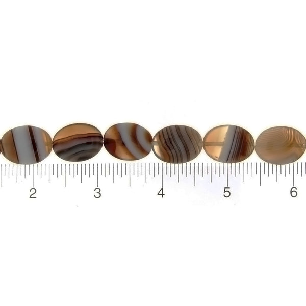 NATURAL OVAL 15 X 20 MM STRAND