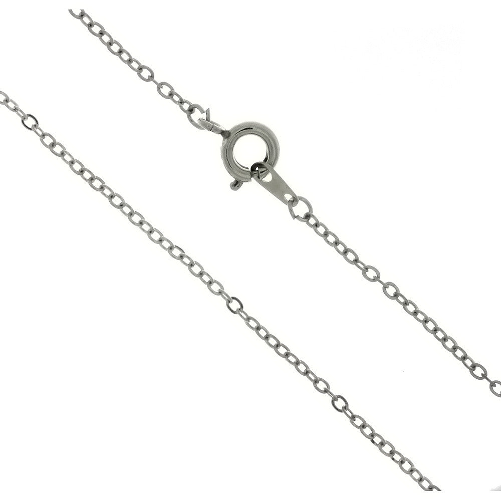 CHAIN NECKLACE CABLE SILVER 1.9 MM X 24 IN (DOZ)