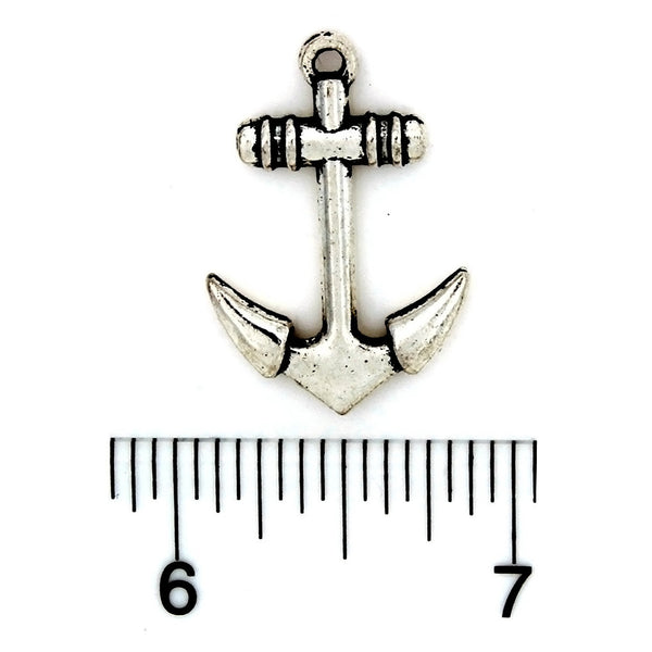 NOVELTY ANCHOR 20 X 28 MM PEWTER CHARM