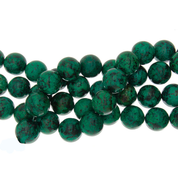 TURQUOISE AFRICAN ROUND 20 MM STRAND