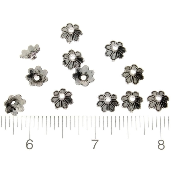 BEAD CAP 9 MM PEWTER FINDING (80 G)