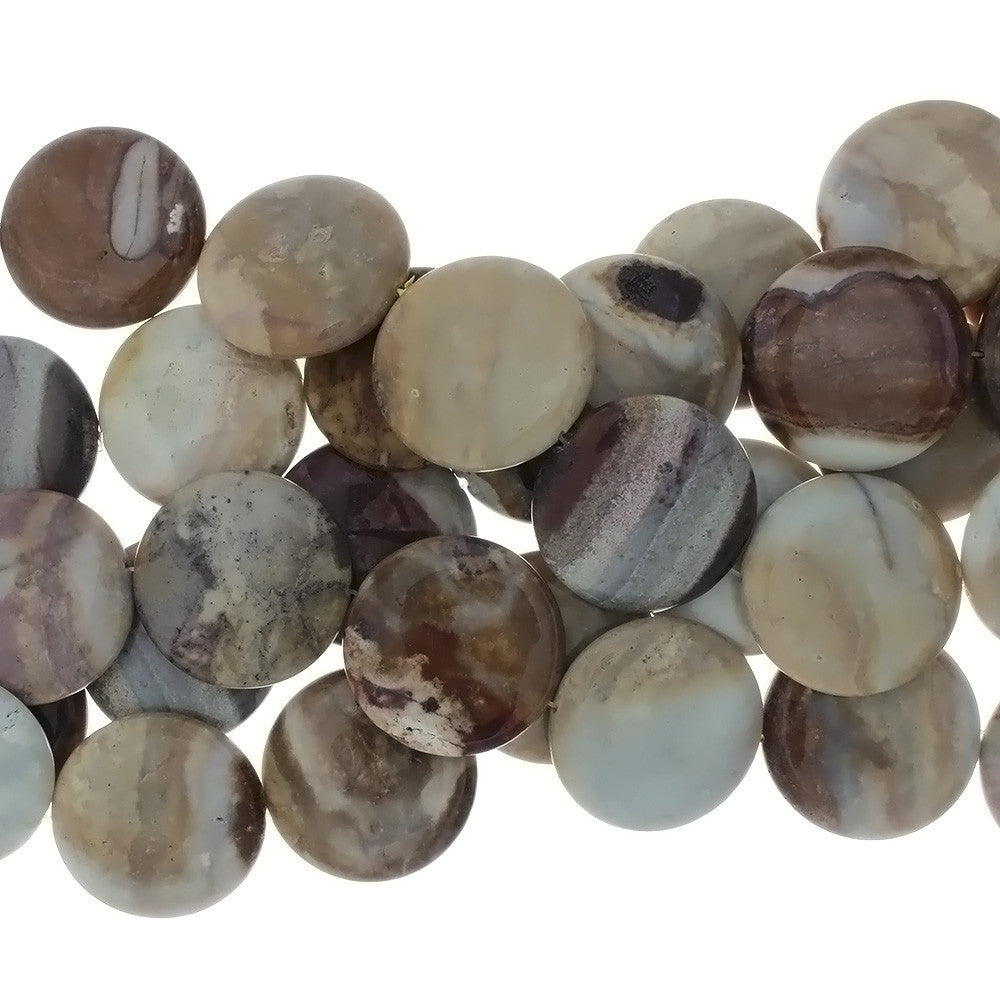 NATURAL COIN 40 MM STRAND