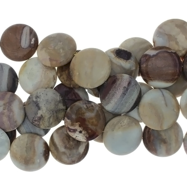 NATURAL COIN 40 MM STRAND