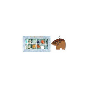 ZUNI BEAR GEMSTONE PENDANT
