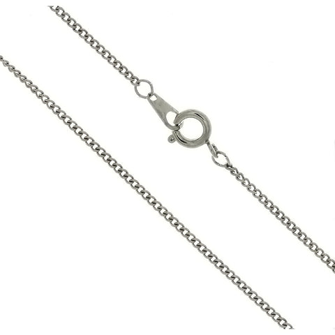 CHAIN NECKLACE CURB SILVER 1.6 MM X 24 IN (DOZ)