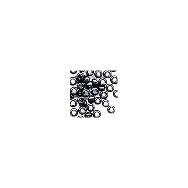 BEADS BLACK GLASS SEED