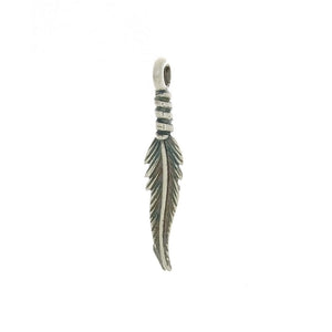 NATURE FEATHER 1 IN SS CHARM