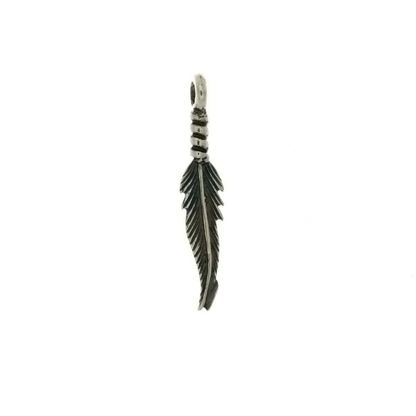 NATURE FEATHER 1 IN SS CHARM