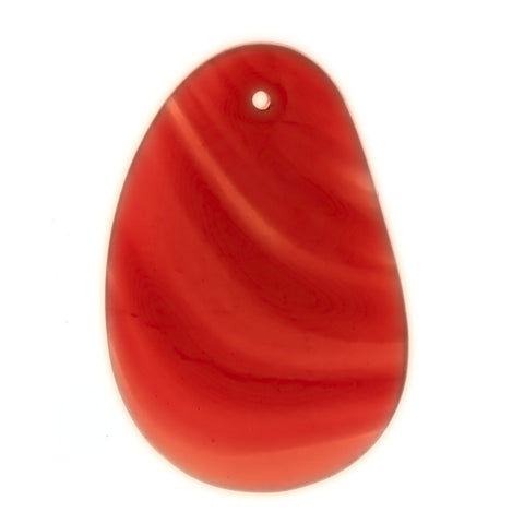 GEMSTONE CARNELIAN FREEFORM 50 MM PENDANT