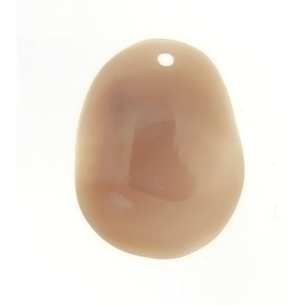 NATURAL MOTHER OF PEARL FREEFORM 35 MM PENDANT