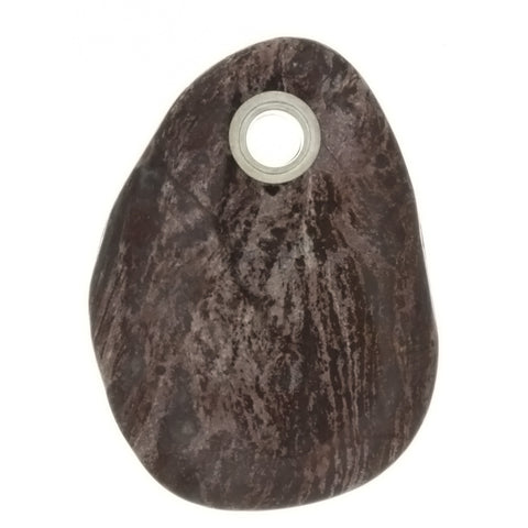 GEMSTONE JASPER SURREAL FREEFORM 46 MM PENDANT