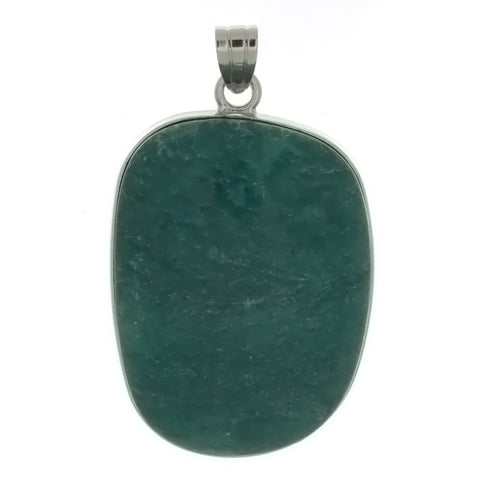 GEMSTONE JASPER BRAZILIAN RAINFOREST FREEFORM 25 X 35 MM PENDANT
