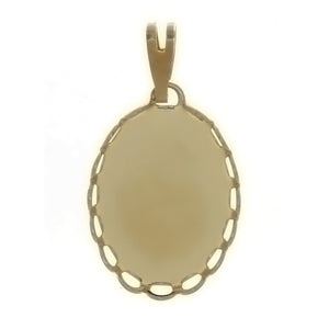 Cabochon Setting Pendant Holds 13x18 mm Oval Cabochon