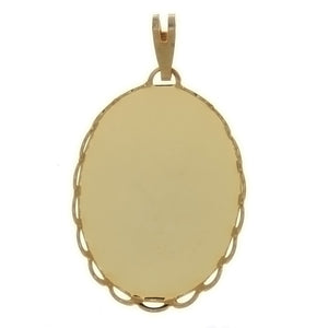Cabochon Setting Pendant Holds 18x25 mm Oval Cabochon