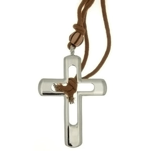 CORDED CHARM CROSS NECKLACE (6)