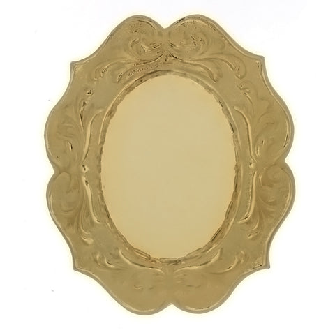 BROOCH CABOCHON FRAMED 18 X 25 MM FINDING