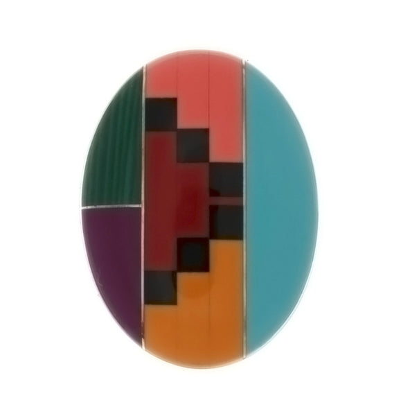 MOSAIC NUMBER 5 CABOCHONS