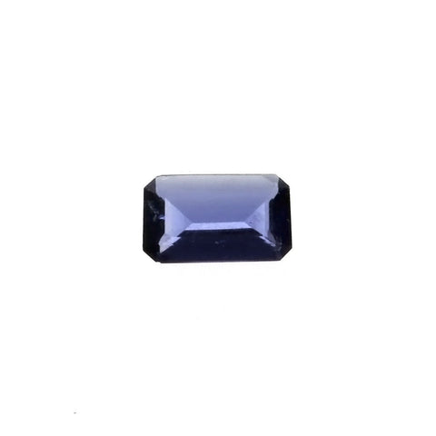 GEMSTONE IOLITE RECTANGLE FACETED GEMS