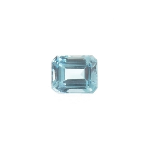 GEMSTONE TOPAZ BLUE TEXAS RECTANGLE FACETED GEMS