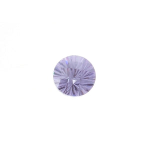 SIMULATED AMETHYST YAG ROUND FACETED GEMS
