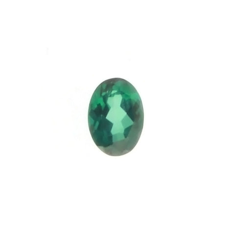 GEMSTONE TOPAZ GREEN OVAL FACETED GEMS