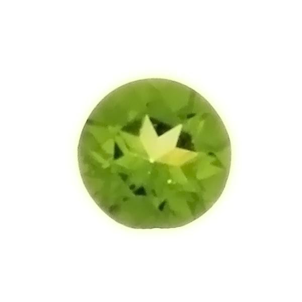 GEMSTONE PERIDOT ROUND FACETED GEMS