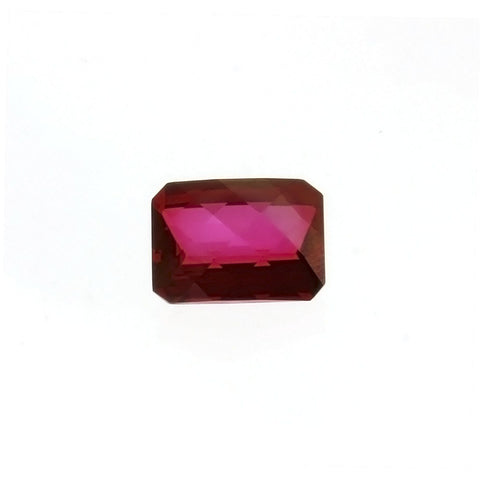 GEMSTONE TOPAZ RED RECTANGLE FACETED GEMS