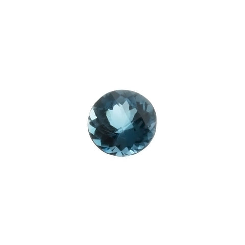 GEMSTONE TOPAZ BLUE LONDON ROUND FACETED GEMS
