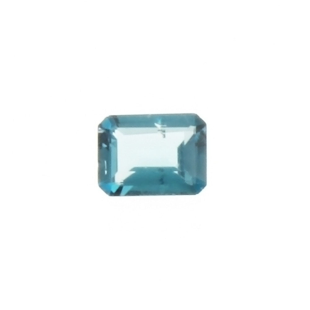 GEMSTONE TOPAZ BLUE LONDON RECTANGLE FACETED GEMS