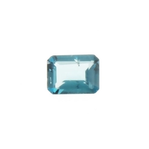 GEMSTONE TOPAZ BLUE LONDON RECTANGLE FACETED GEMS