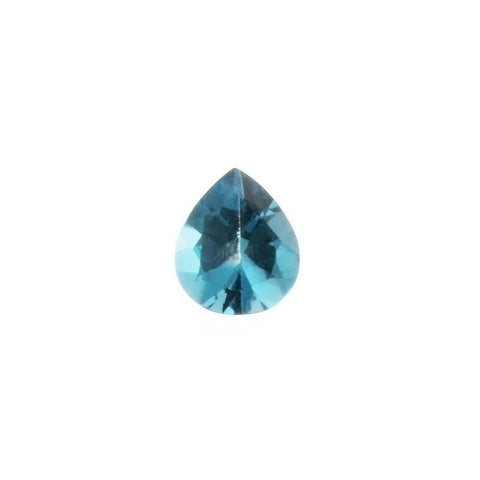 GEMSTONE TOPAZ BLUE LONDON TEARDROP FACETED GEMS