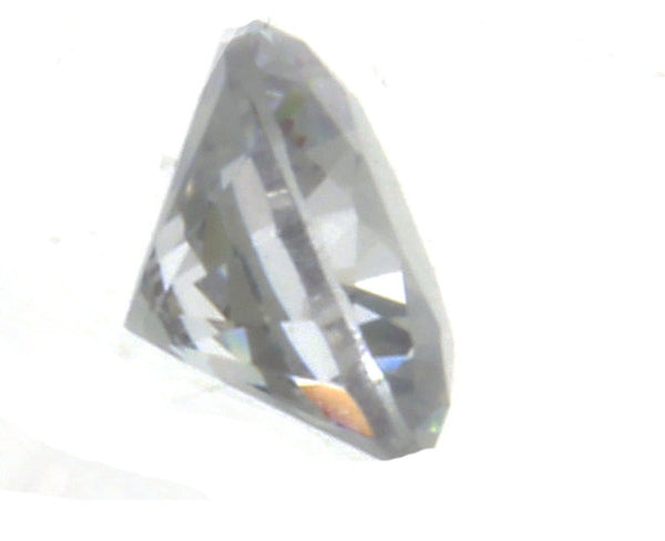CUBIC ZIRCONIA QUARTZ CRYSTAL CLEAR ROUND FACETED GEMS