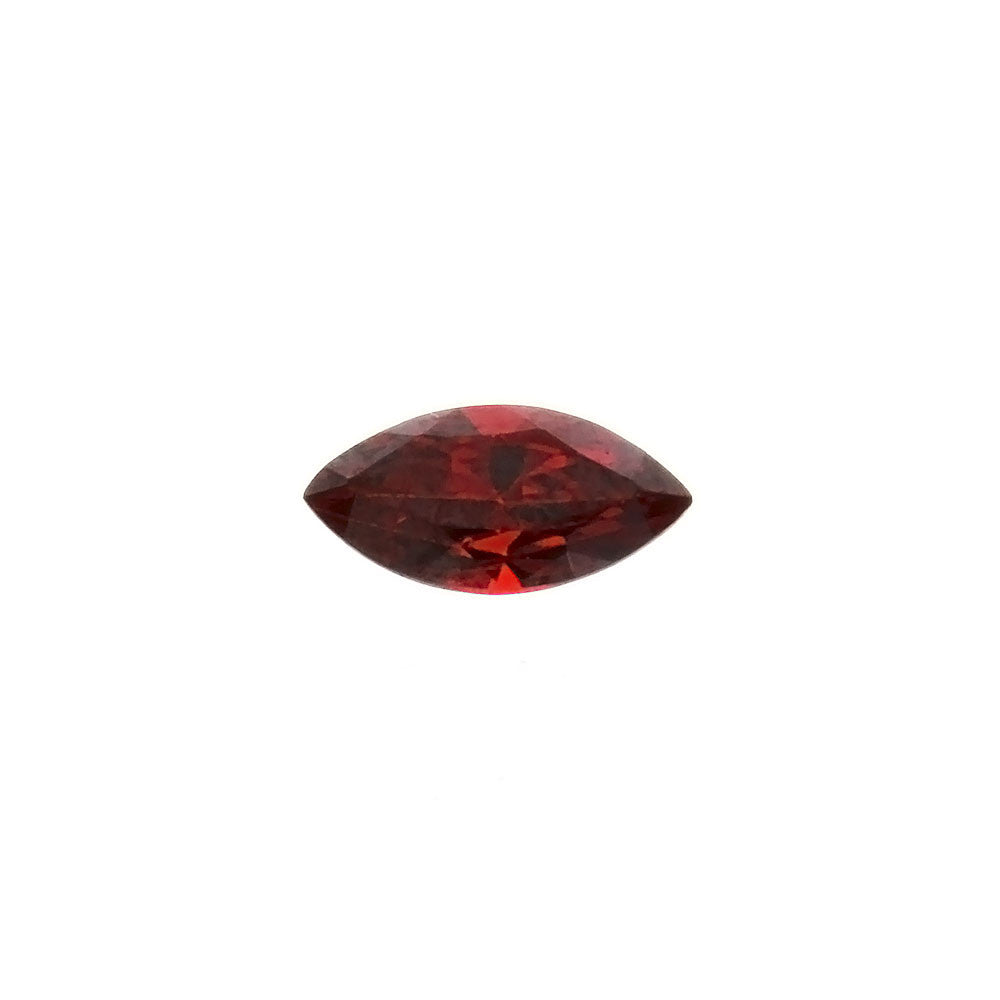 CUBIC ZIRCONIA GARNET RED MARQUIS FACETED GEMS