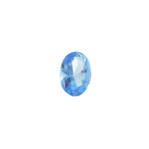 CUBIC ZIRCONIA SAPPHIRE CEYLON OVAL FACETED GEMS