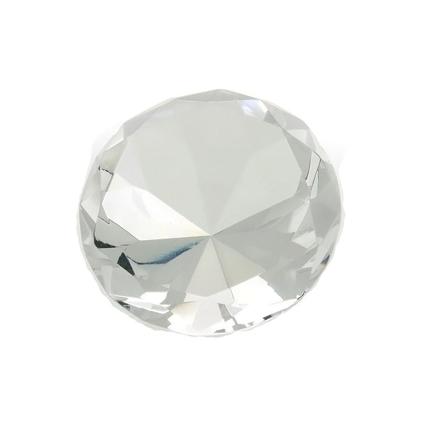 EASTERN CRYSTAL WHITE ROUND GIANT FACETED GEMS