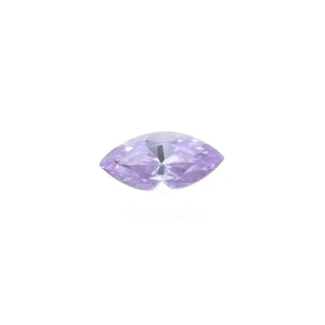 CUBIC ZIRCONIA AMETHYST LAVENDER MARQUIS FACETED GEMS