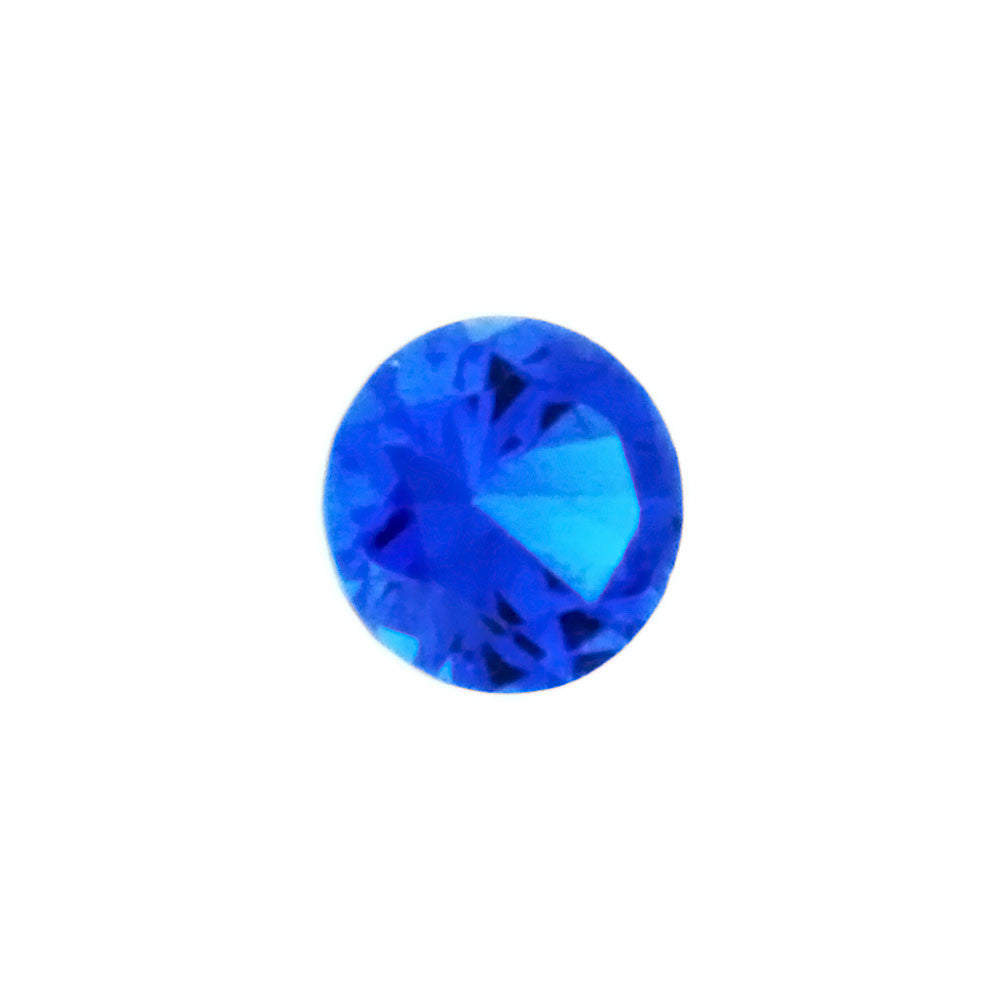 GEMSTONE SPINEL BLUE ROUND FACETED GEMS