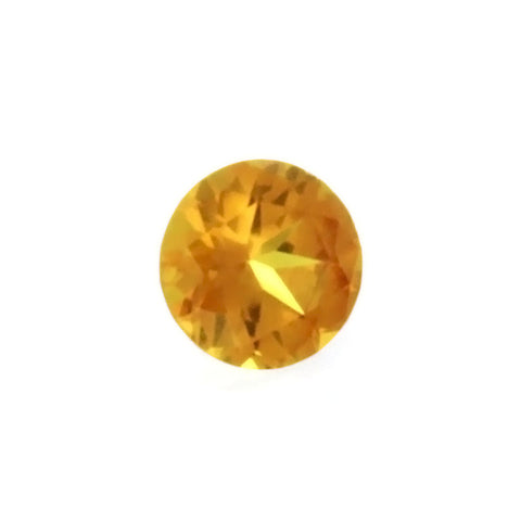 GEMSTONE TOPAZ GOLDEN ROUND FACETED GEMS
