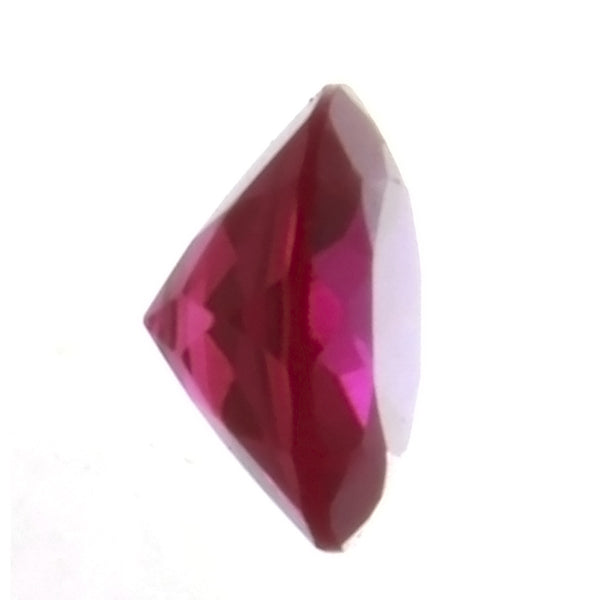 LAB GROWN SIMULATED RUBY ROUND FACETED GEMS