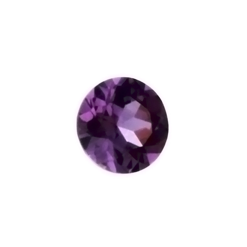 LAB GROWN SIMULATED ALEXANDRITE ROUND FACETED GEMS