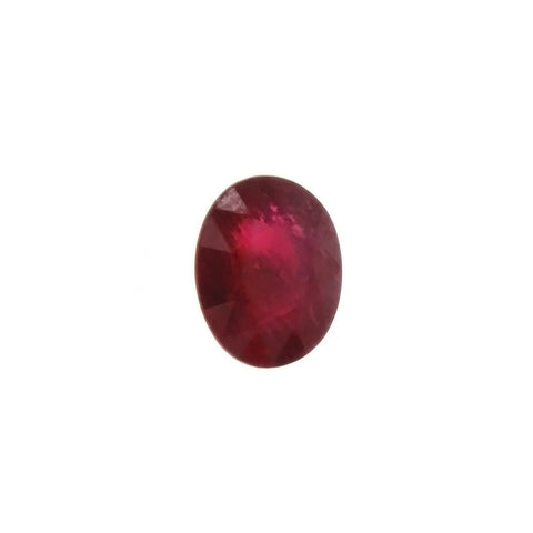 GEMSTONE RUBY OVAL FACETED GEMS