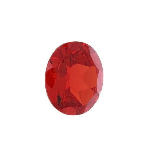 CUBIC ZIRCONIA GARNET RED OVAL GIANT FACETED GEMS