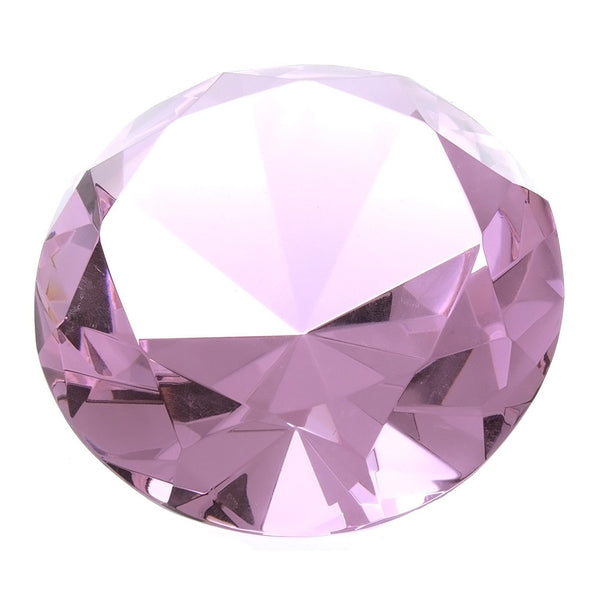 EASTERN CRYSTAL PINK ROUND GIANT FACETED GEMS
