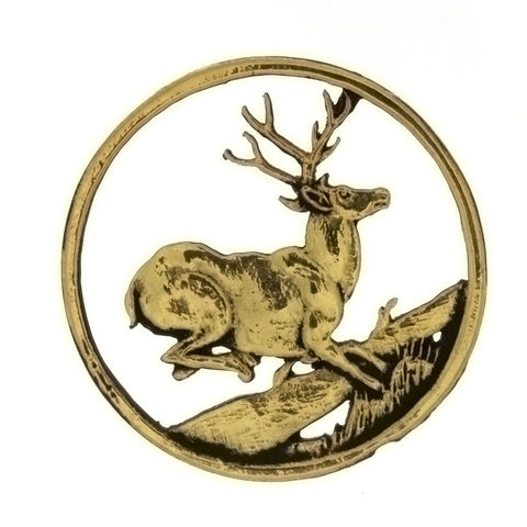 METAL ANIMAL DEER INSERT