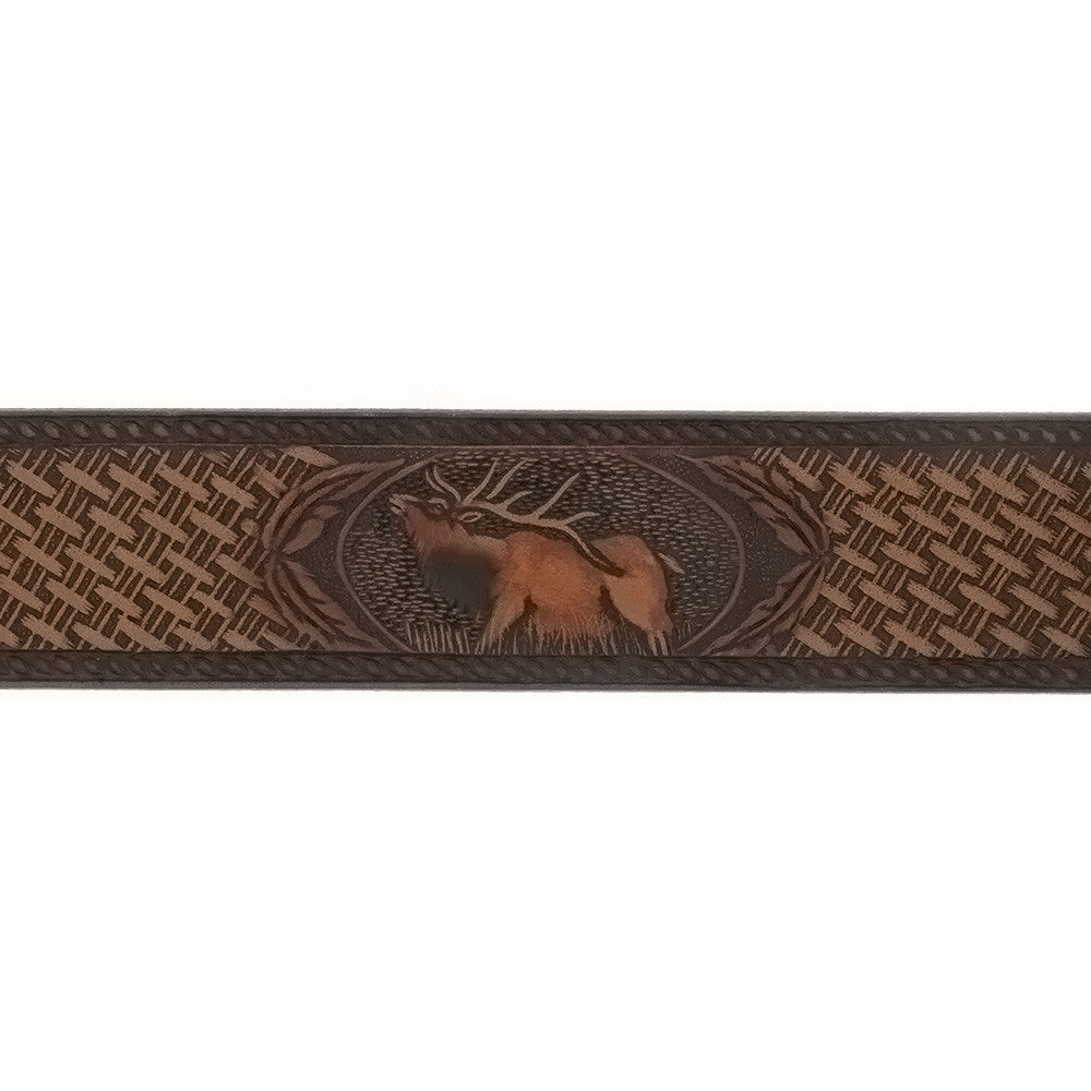 BELT ELK BROWN – Eloxite display picture 3